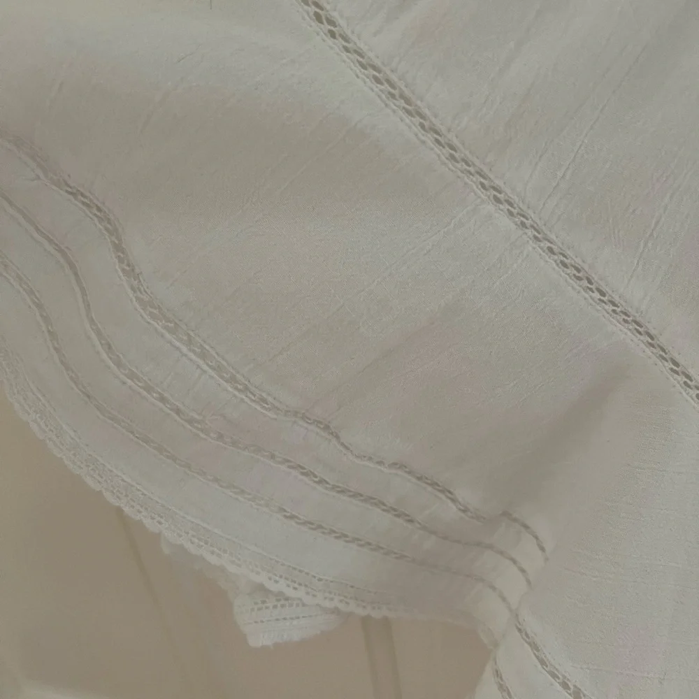 Aerie White Ruffle Skort - Picture 2 of 6